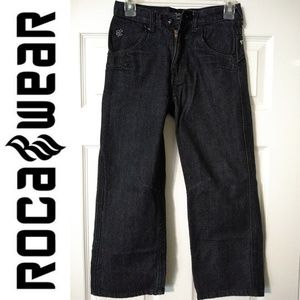 Rocawear boys size 10 denim blue jeans